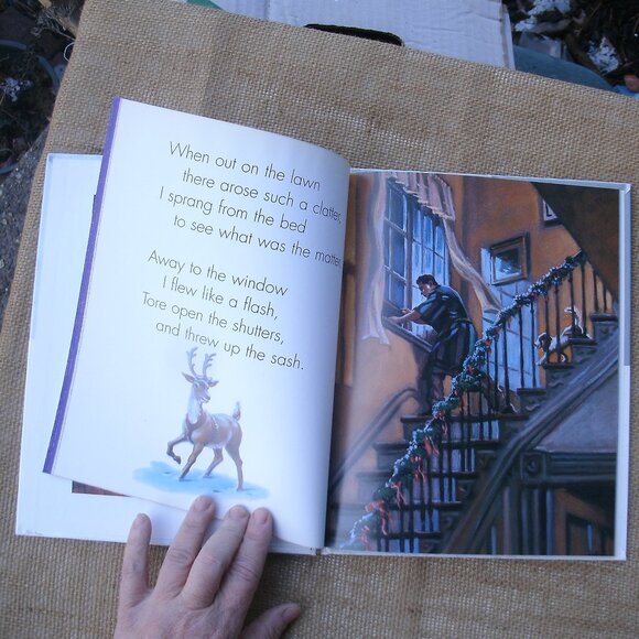 Twas the Night Before Christmas Coca Cola Santa Tribute Book - Picture 8 of 16